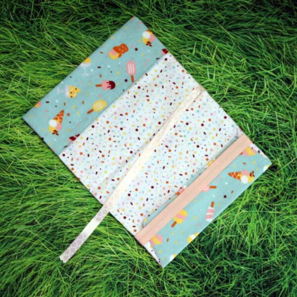 Couvre livre Glace Poche ouvert