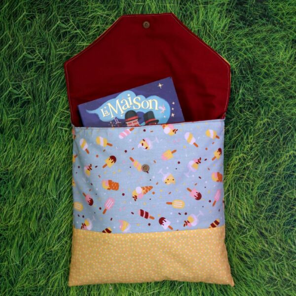 Pochette Glace Grand ouverte