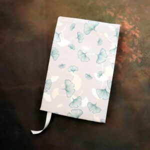 Couvre livre Ginkgo vert Grand