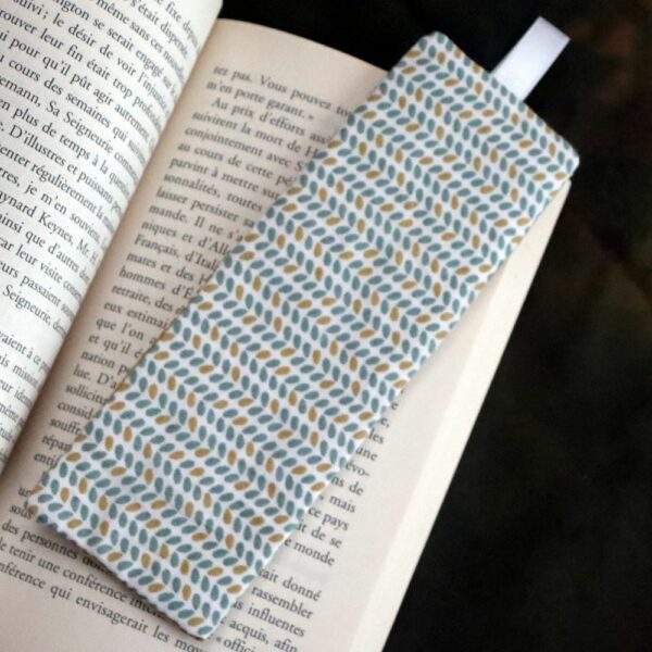 Marque page Feuiles Recto