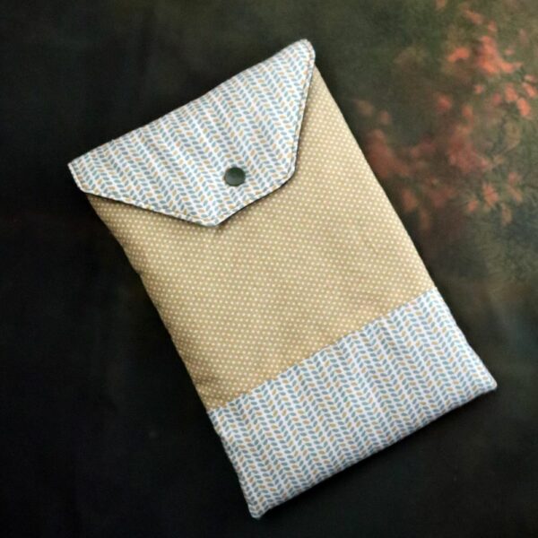 Pochette poche feuilles reverse