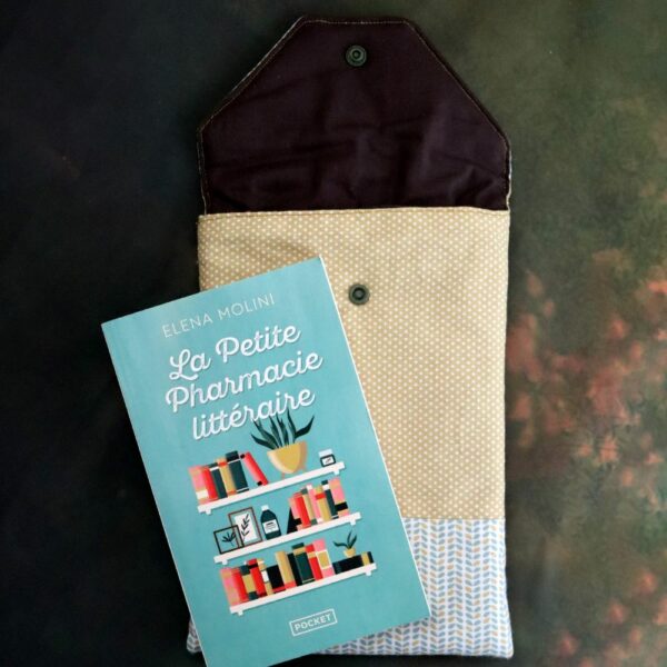 Pochette poche feuilles reverse format