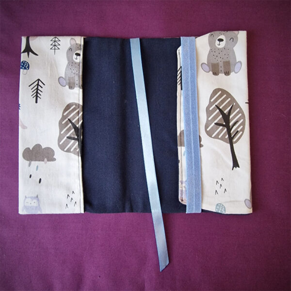 Couvre Livre Cute Forest ouvert
