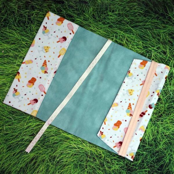 Couvre livre Glace Grand ouvert