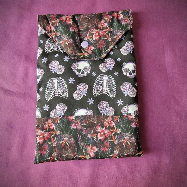 Pochette Skull Flower