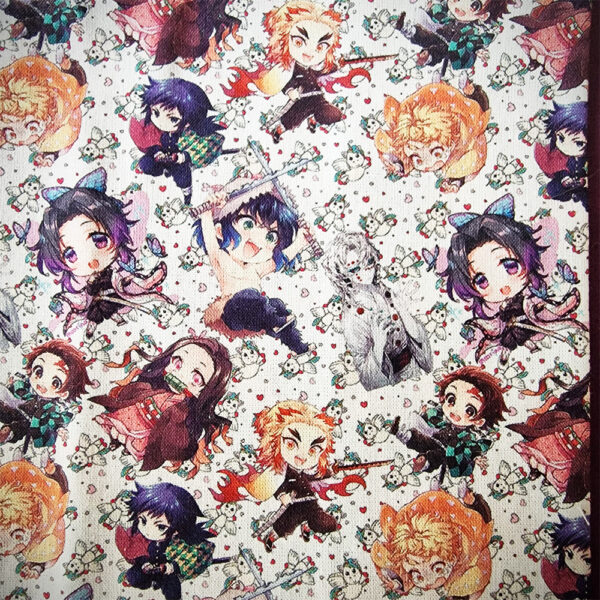Couvre-livre Demon Slayer Motif