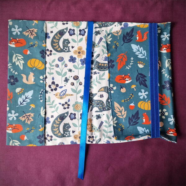 Couvre-livre Foxy Broché ouvert 2