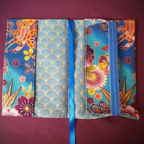 Couvre-livre Origami ouvert
