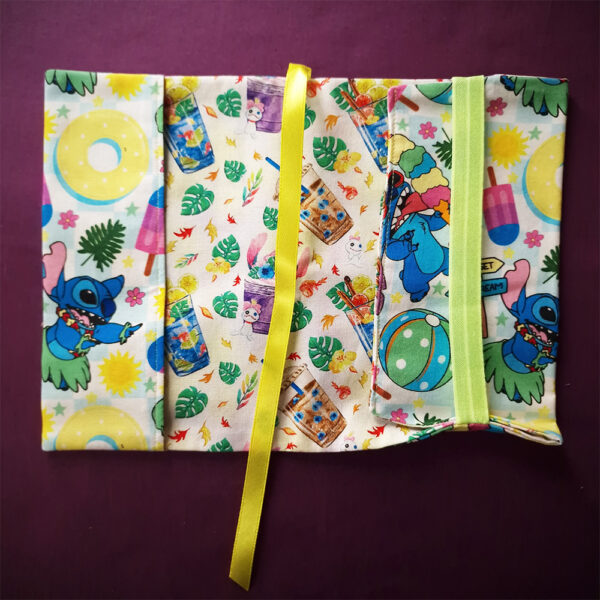 Couvre-livre Summer Stitch ouvert