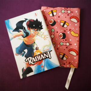Couvre-livre Sushi Manga
