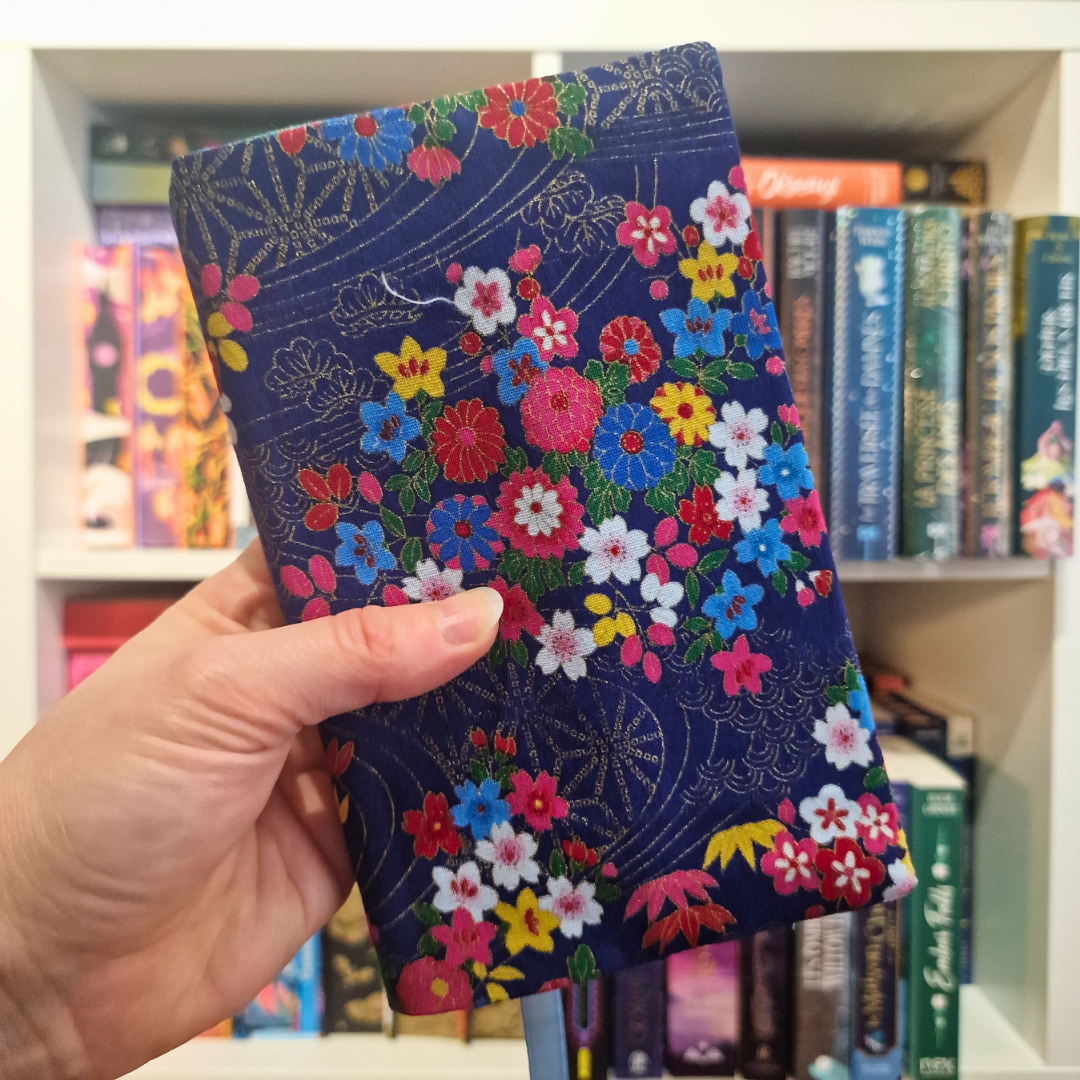 Couvre-livre Printemps de papier