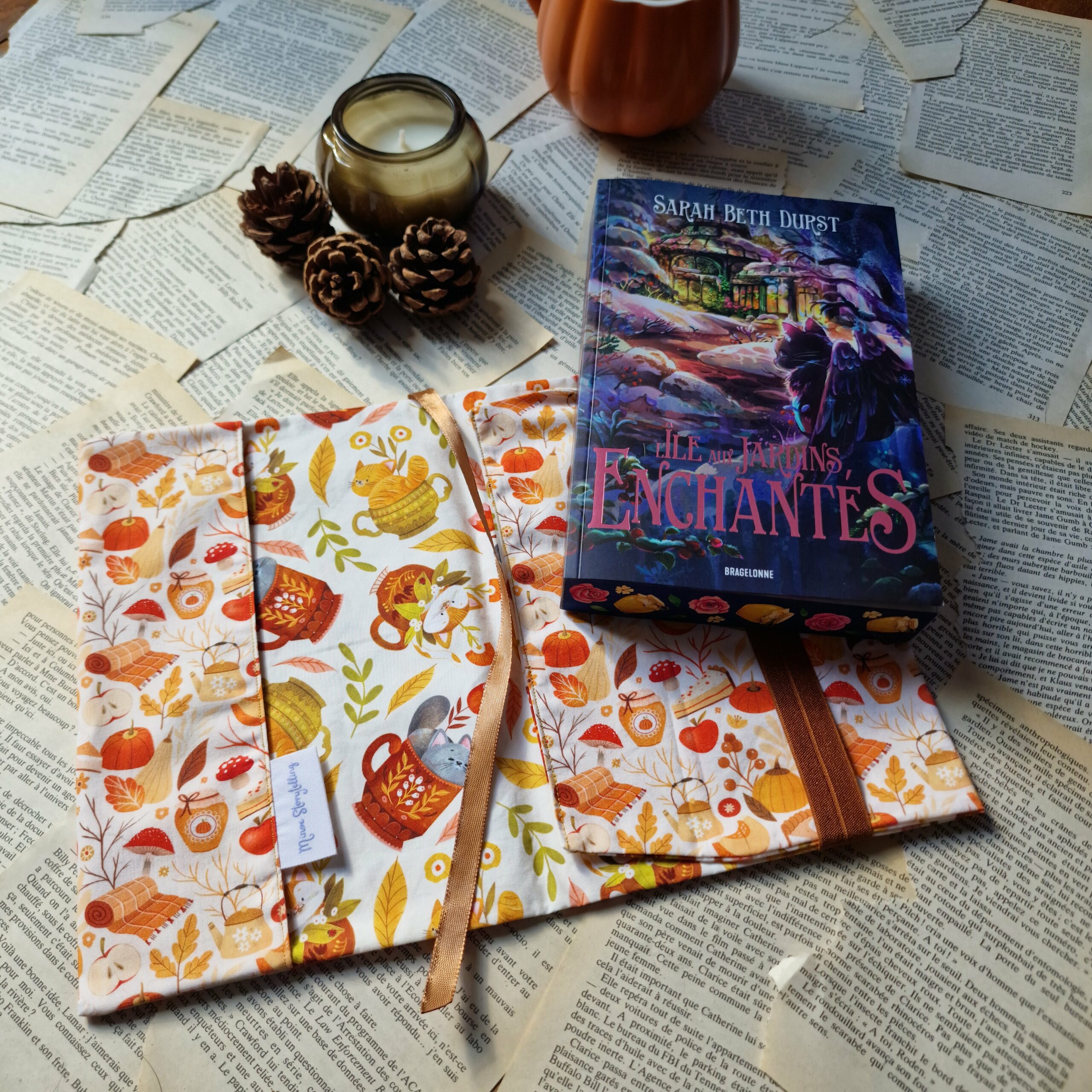 Couvre-livre Pumpkin Spice Automne â Image 2