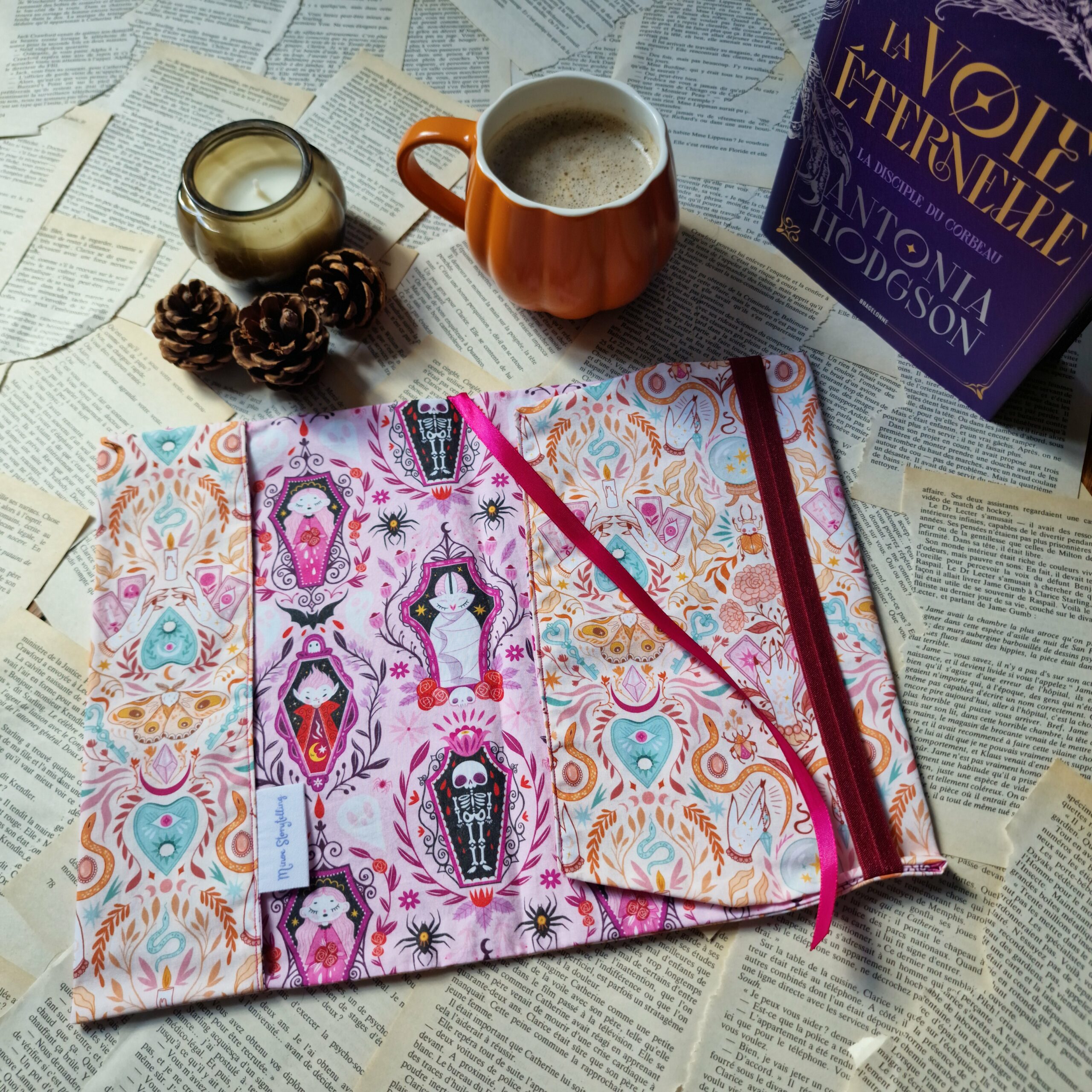 Couvre-livre Esprits et Vampires – Image 4